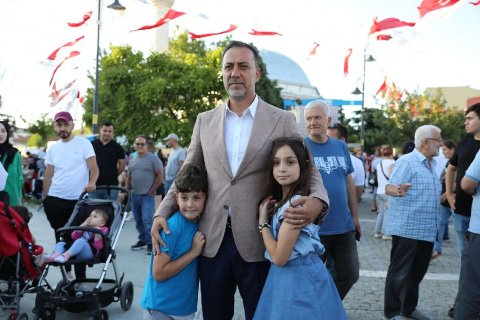 Silivri'de börek festivali coşkusu yaşandı