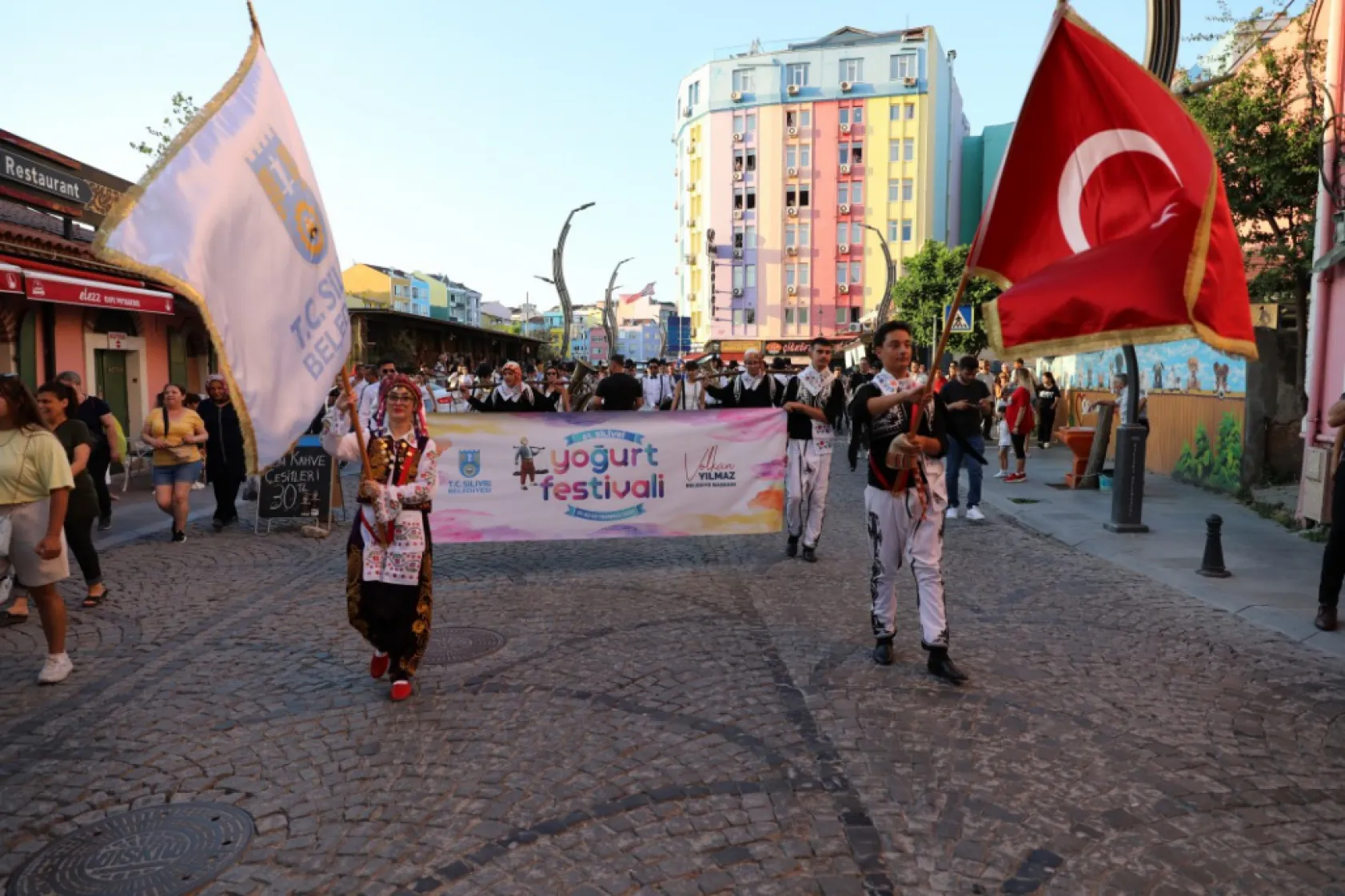 Silivri'de Yoğurt festivali coşkusu başladı