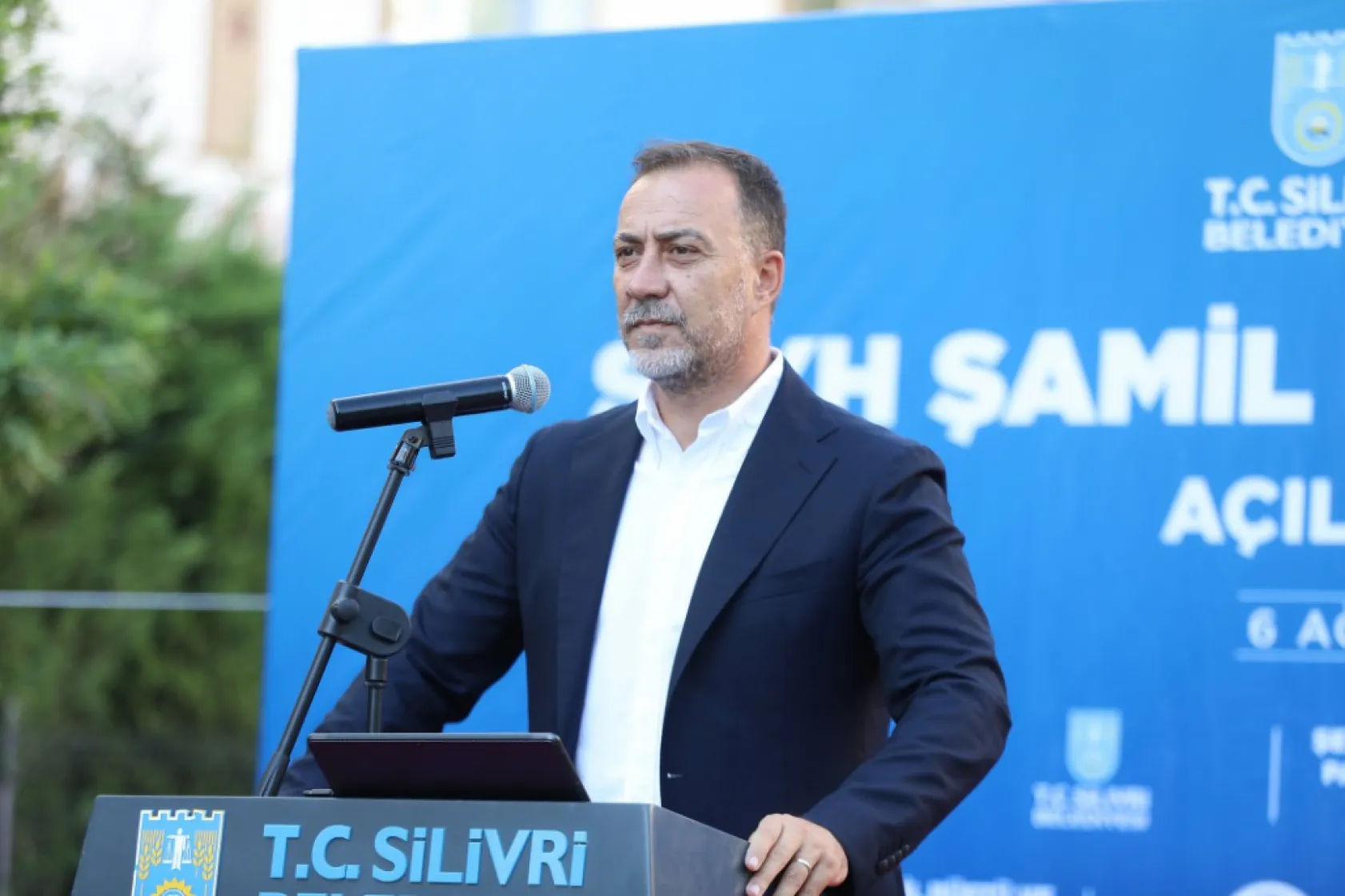 Silivri'de Şeyh Şamil büstü ve parkı hizmete açıldı