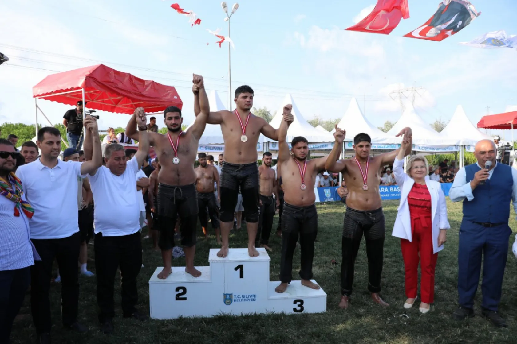 Silivri er meydanı Kırkpınar'ı aratmadı