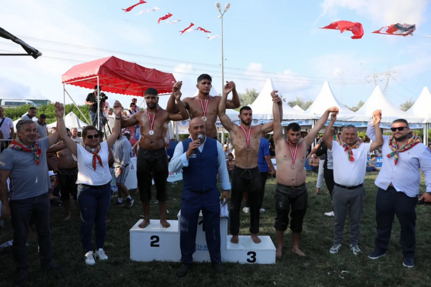 Silivri er meydanı Kırkpınar'ı aratmadı