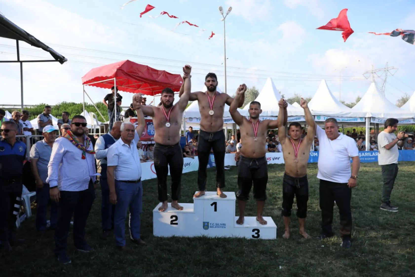 Silivri er meydanı Kırkpınar'ı aratmadı