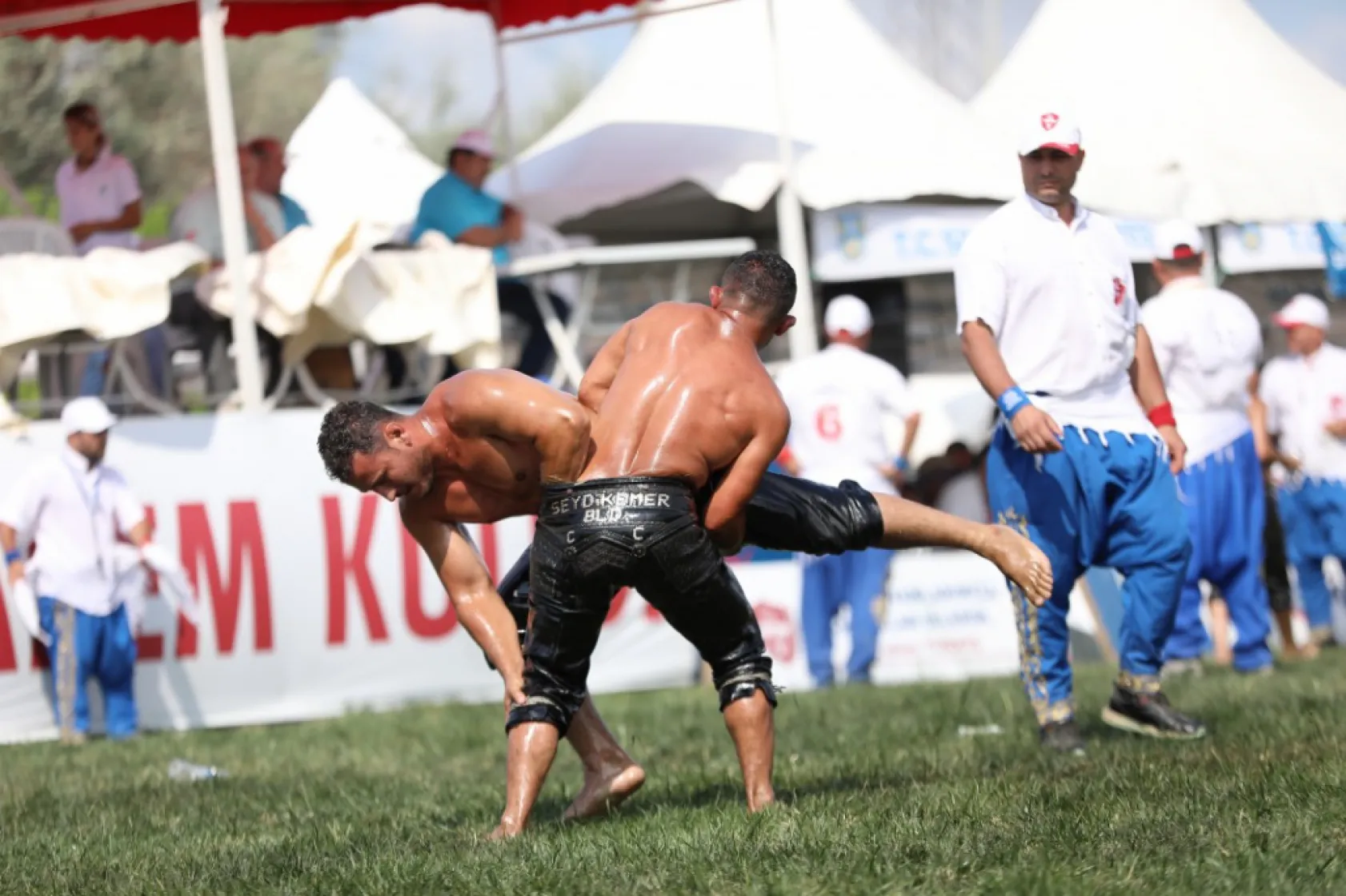 Silivri er meydanı Kırkpınar'ı aratmadı