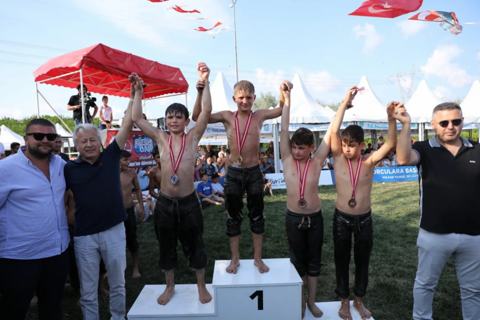 Silivri er meydanı Kırkpınar'ı aratmadı