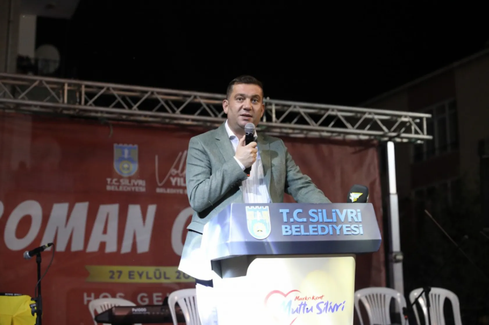 Silivri'de muhteşem Roman gecesi