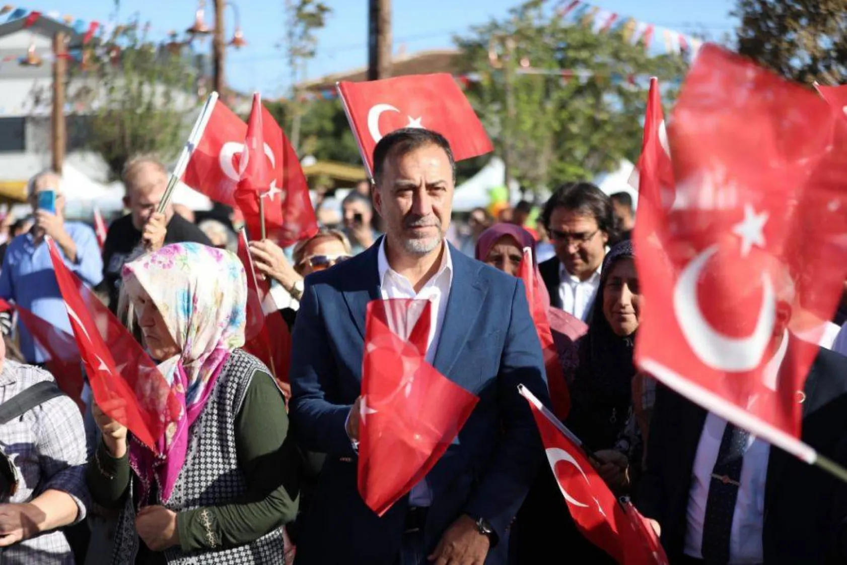 Sayalar'da hem biber hem hizmet şenliği