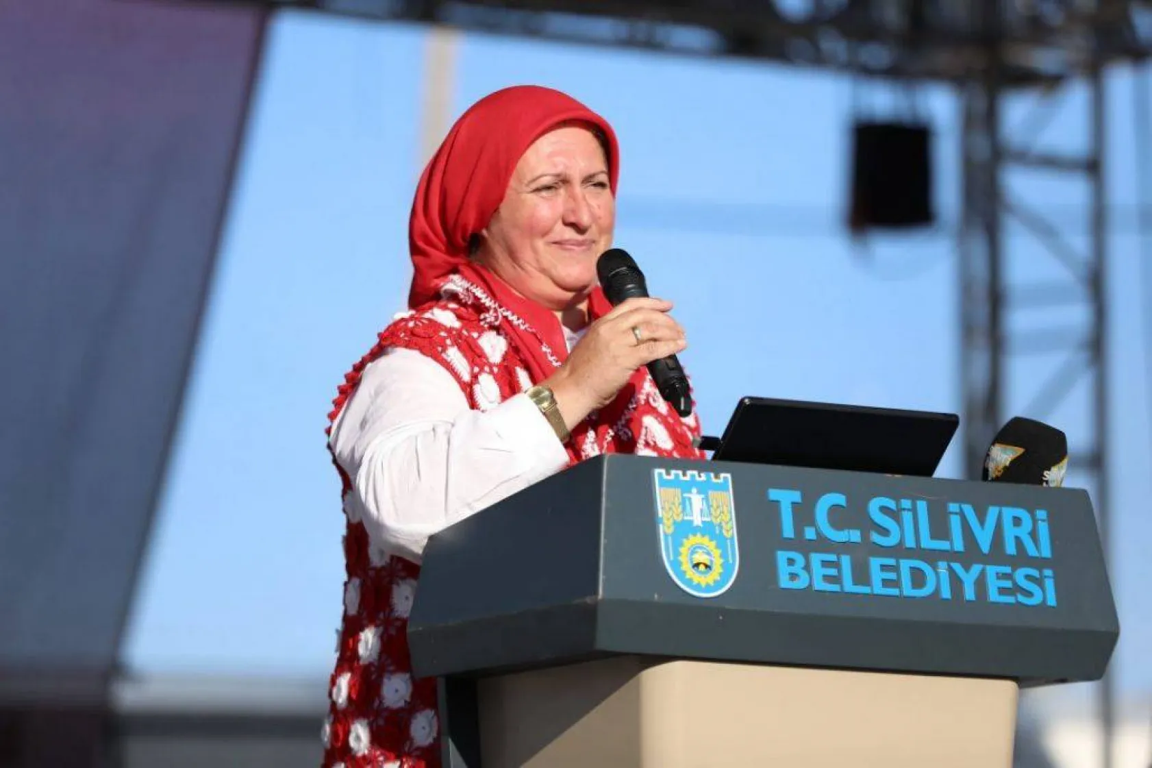 Sayalar'da hem biber hem hizmet şenliği