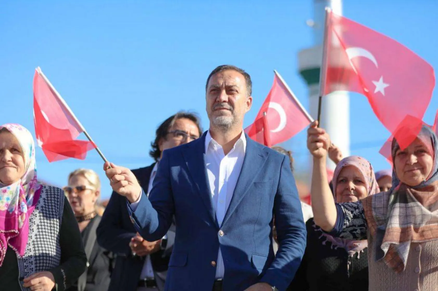 Sayalar'da hem biber hem hizmet şenliği