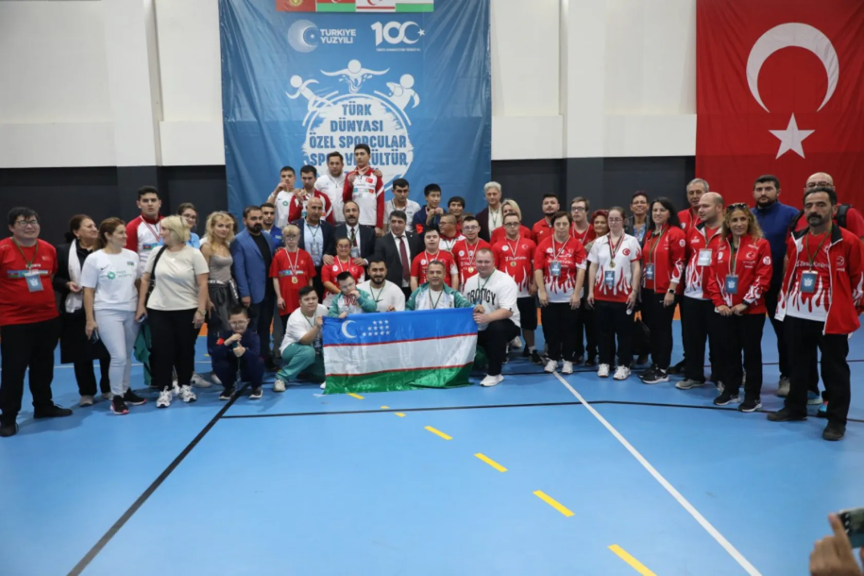 Türk dünyası özel sporcular şenliği başladı