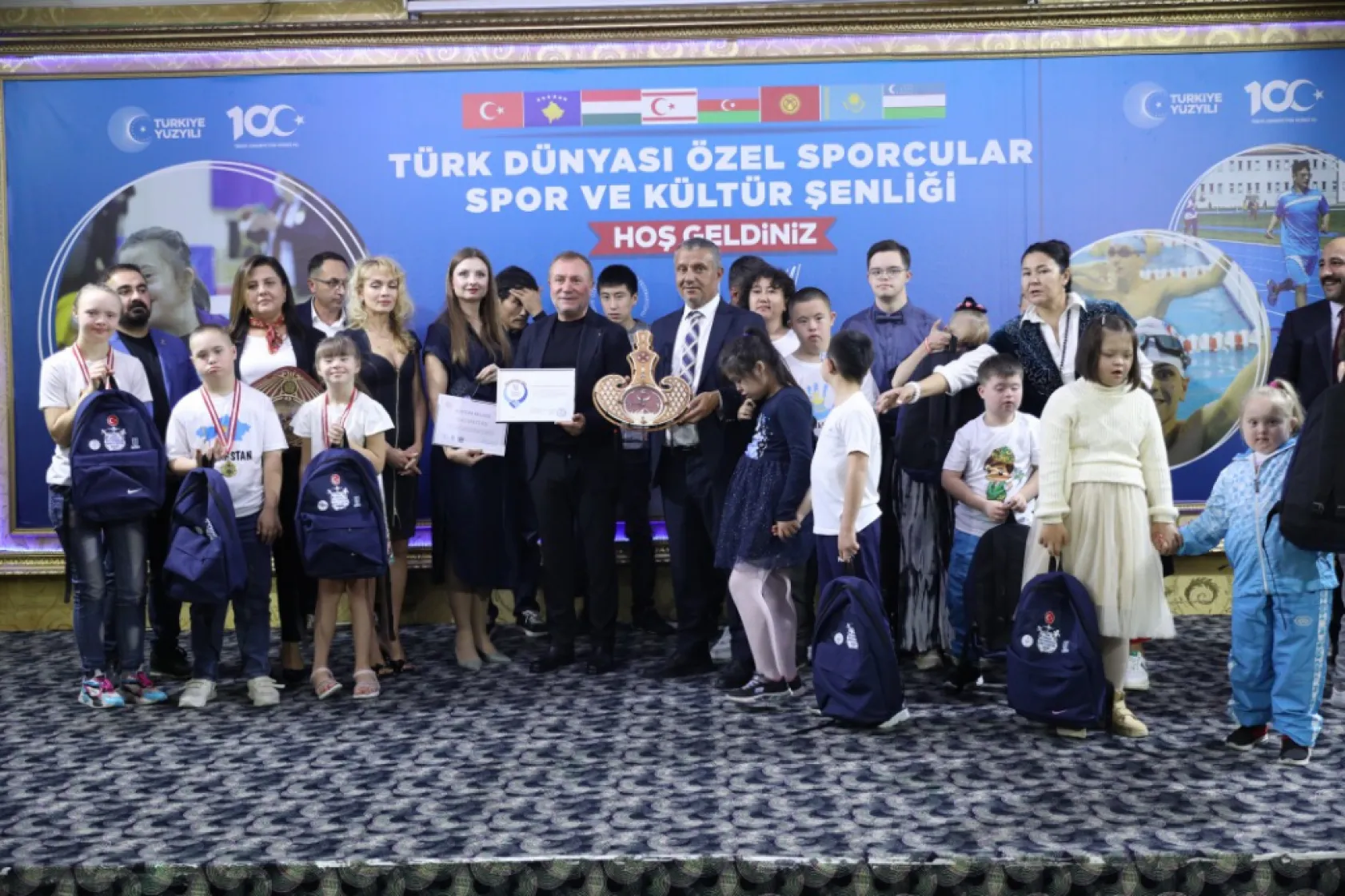 Türk dünyası özel sporcular şenliği başladı