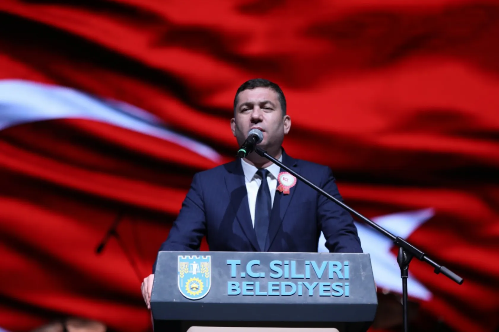 Cumhuriyet kutlamalarının coşkusu Silivri'den yankılandı