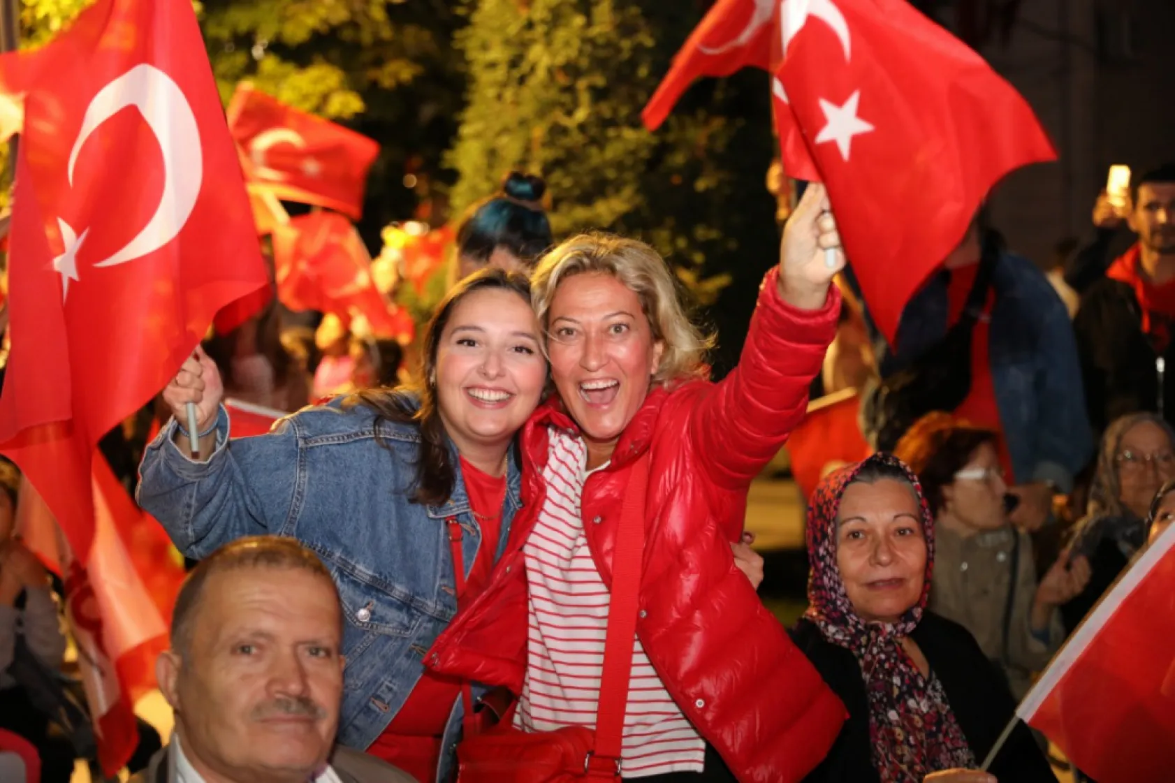 Cumhuriyet kutlamalarının coşkusu Silivri'den yankılandı
