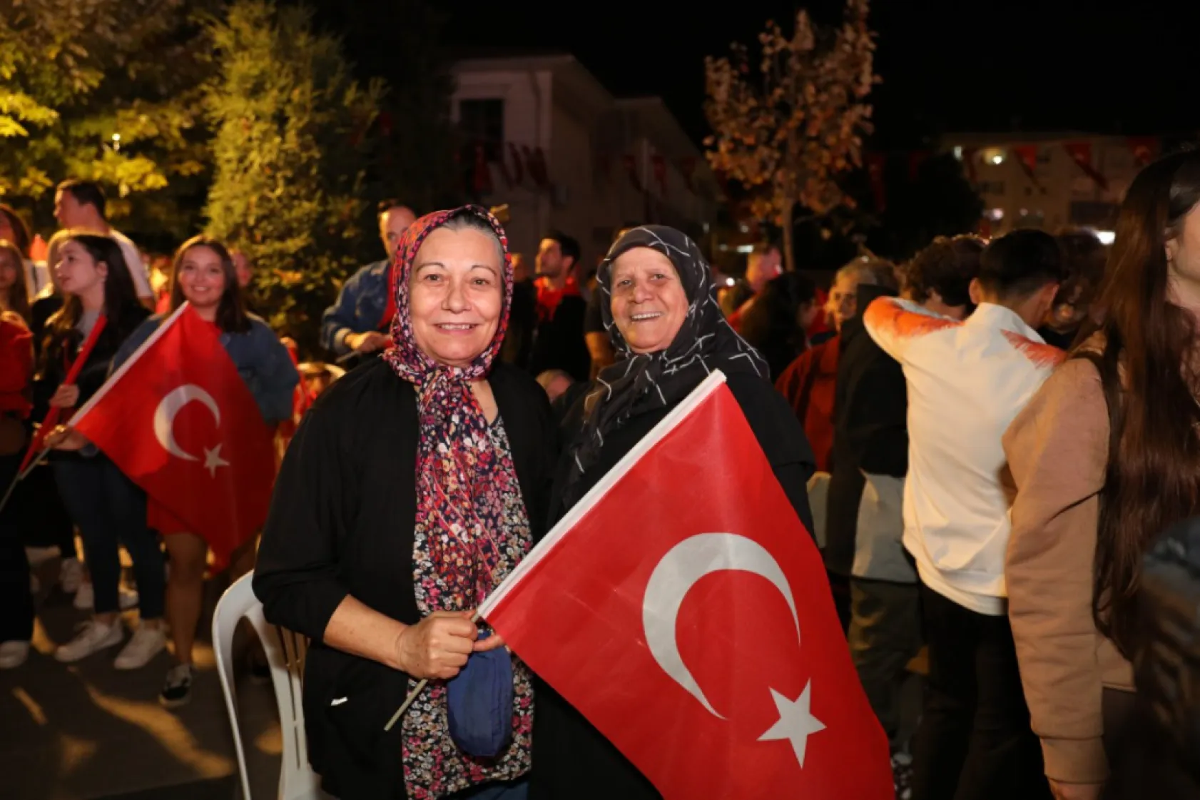 Cumhuriyet kutlamalarının coşkusu Silivri'den yankılandı