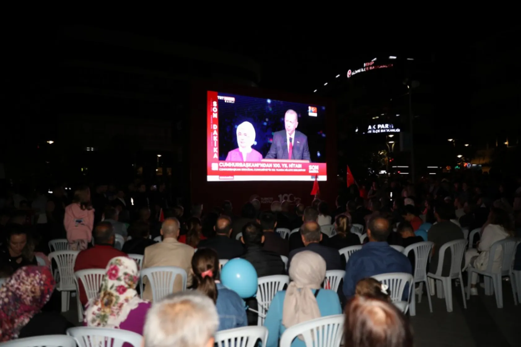 Cumhuriyet kutlamalarının coşkusu Silivri'den yankılandı