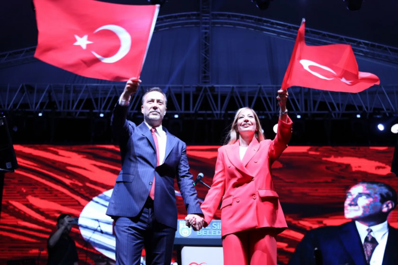 Cumhuriyet kutlamalarının coşkusu Silivri'den yankılandı