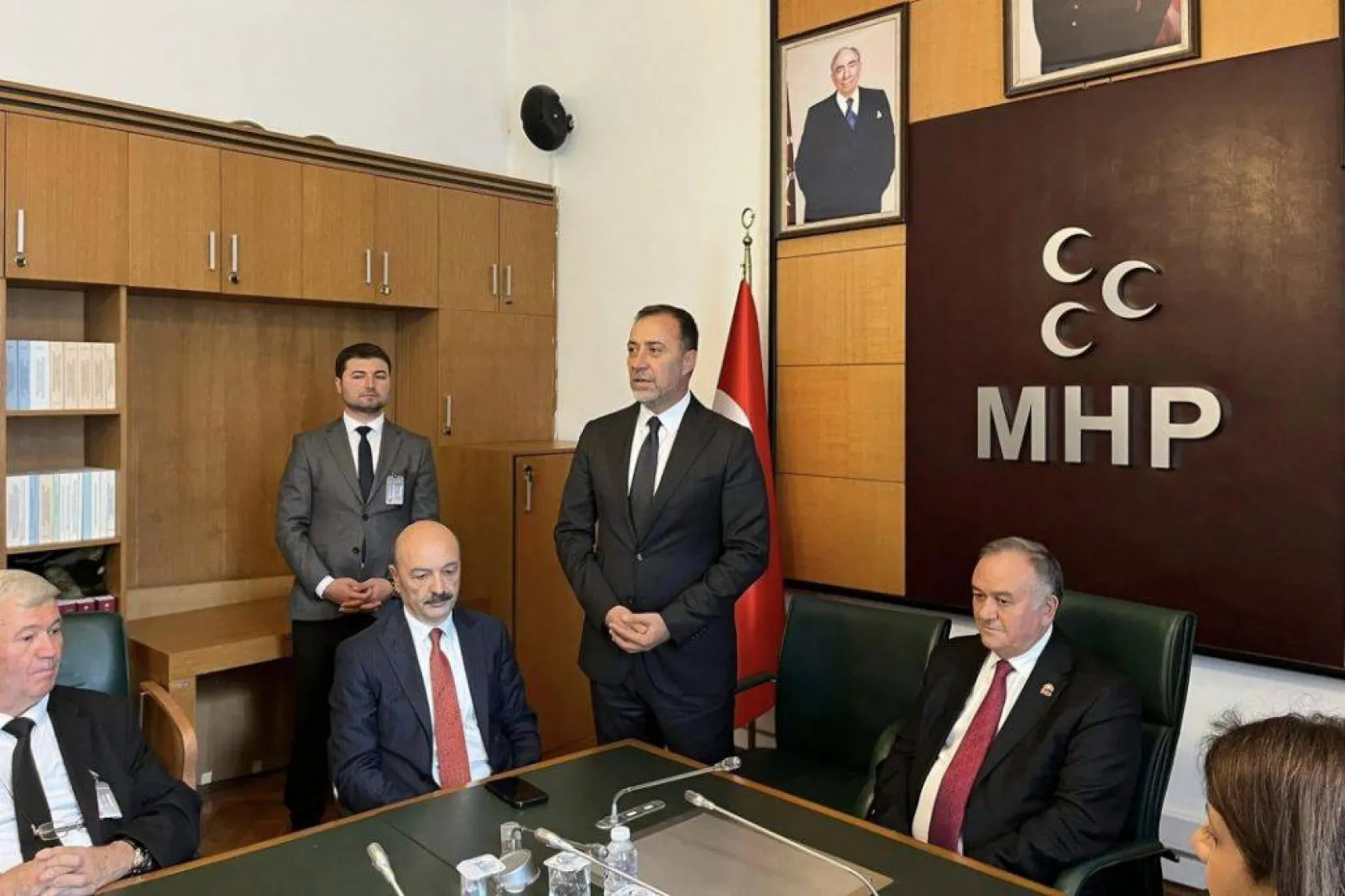 Başkan Yılmaz muhtarlar ile Ankara mesaisi yaptı