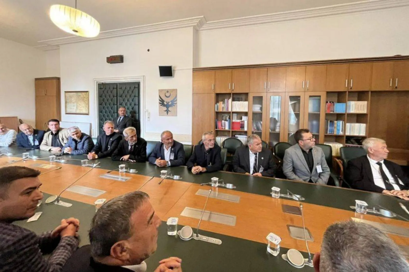 Başkan Yılmaz muhtarlar ile Ankara mesaisi yaptı