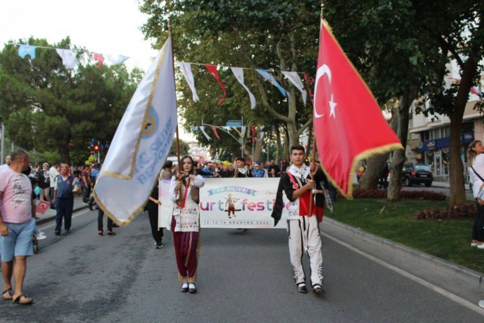Silivri'de Yoğurt Festivali Coşkusu Başladı