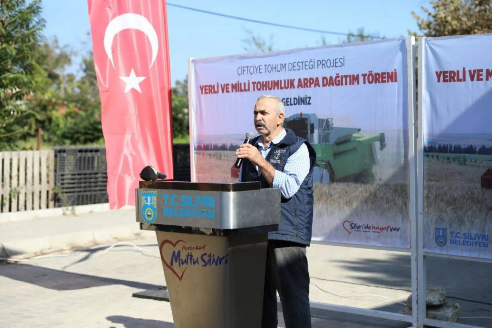 Bekirli, Kurfallı ve Fener'de tohumluk arpa coşkusu