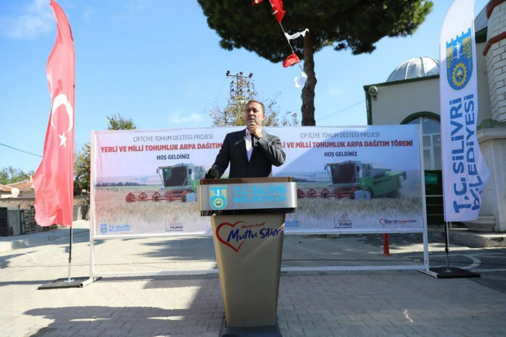 Bekirli, Kurfallı ve Fener'de tohumluk arpa coşkusu