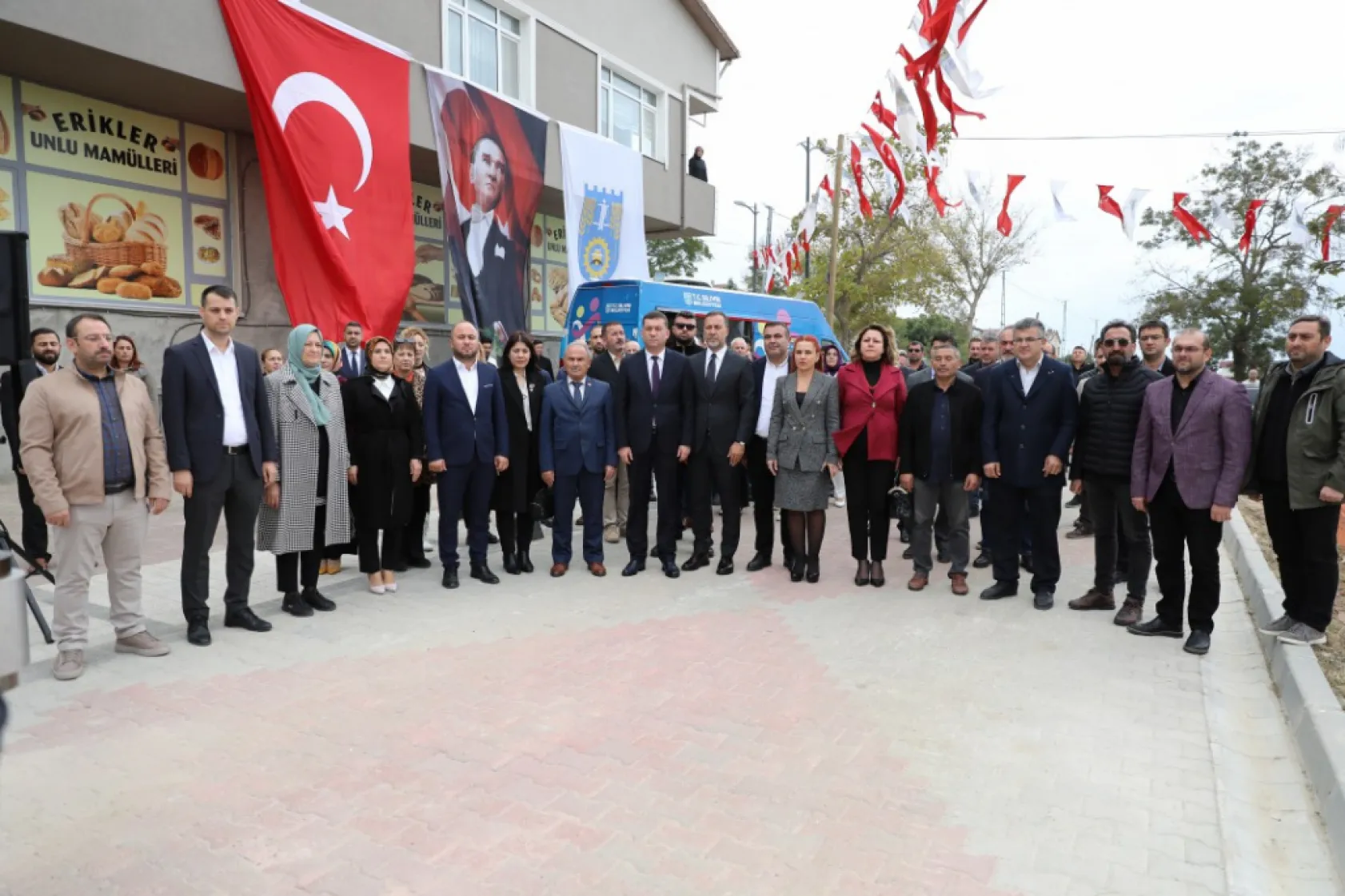 Cumhuriyet mahallesi muhtarlık binasının temeli atıldı