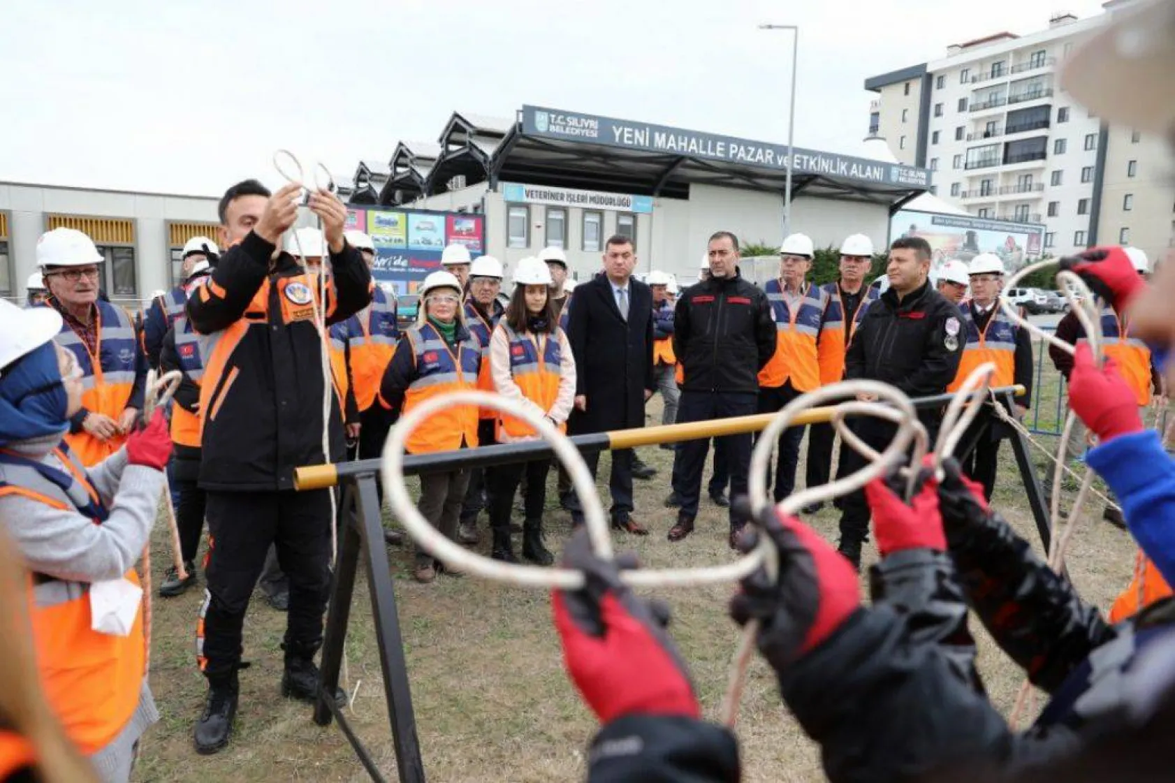 Silivri Muhtarları Destek AFAD Gönüllüsü Oldu