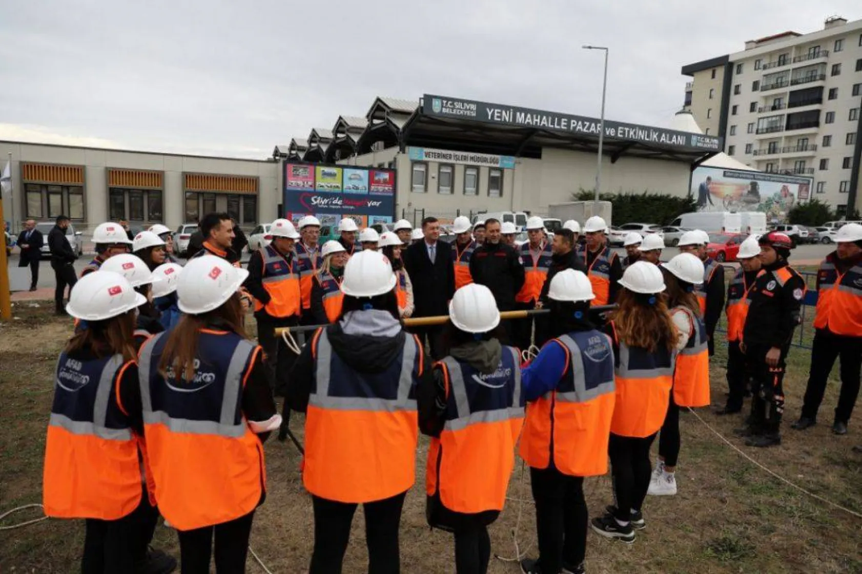 Silivri Muhtarları Destek AFAD Gönüllüsü Oldu