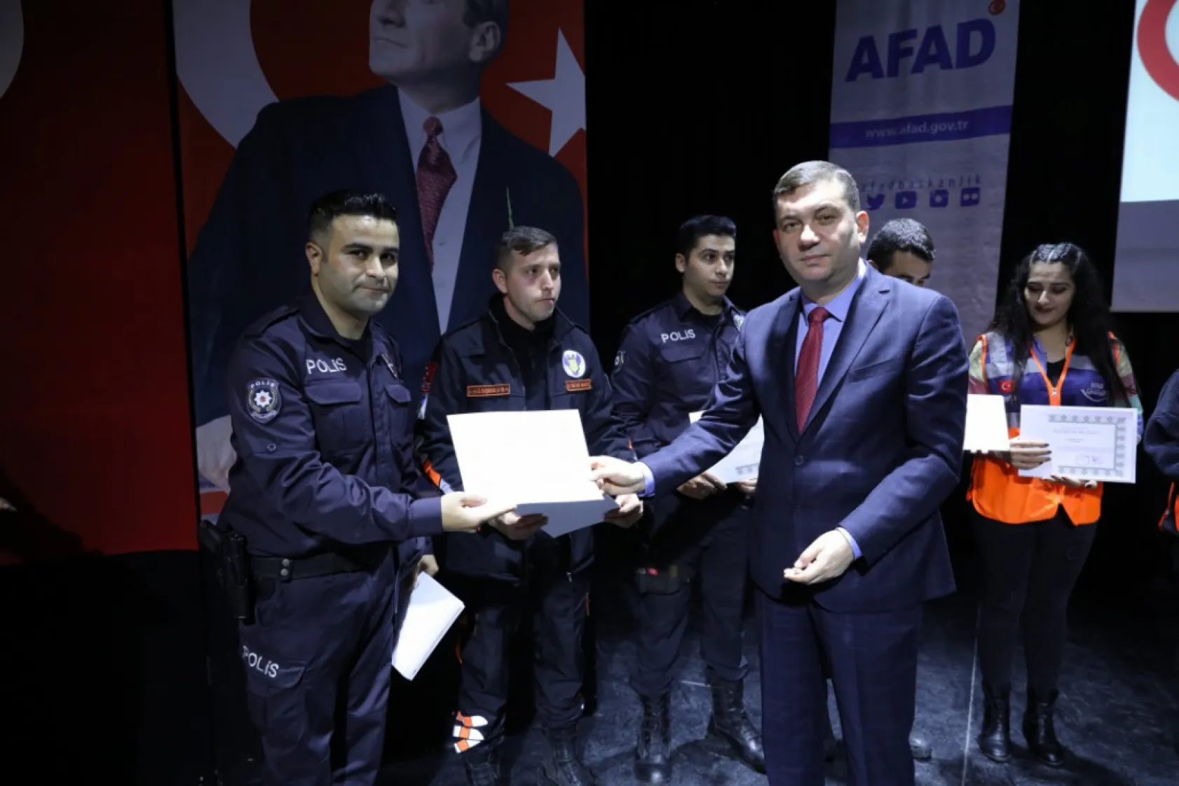 Başkan Yılmaz: 'Afetle mücadele konusunda kararlı bir çalışma yürütüyoruz'