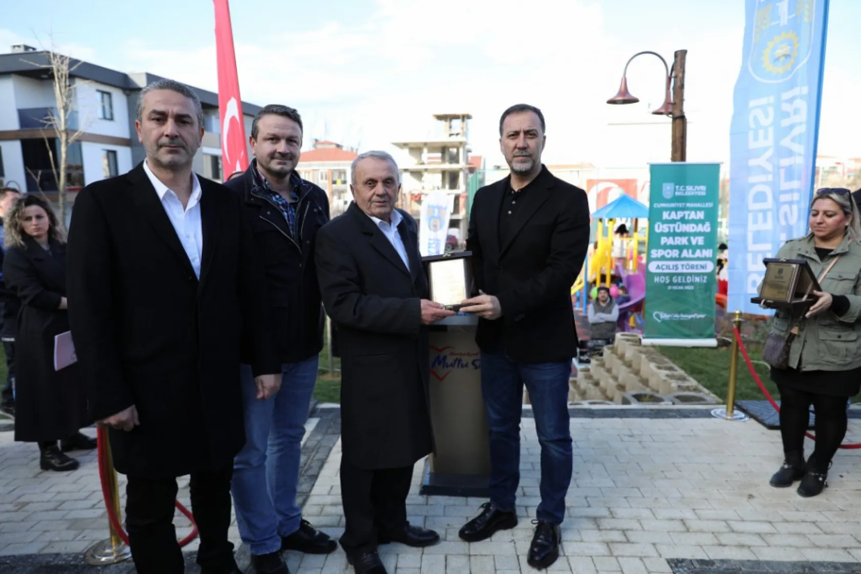 Kaptan Üstündağ park ve spor alanı hizmete açıldı