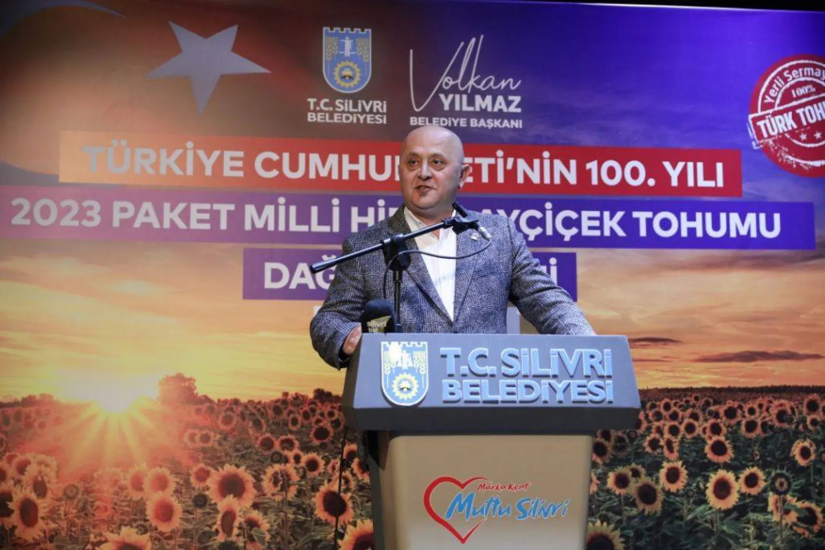 Silivri'de Milli Ayçiçek atağı!