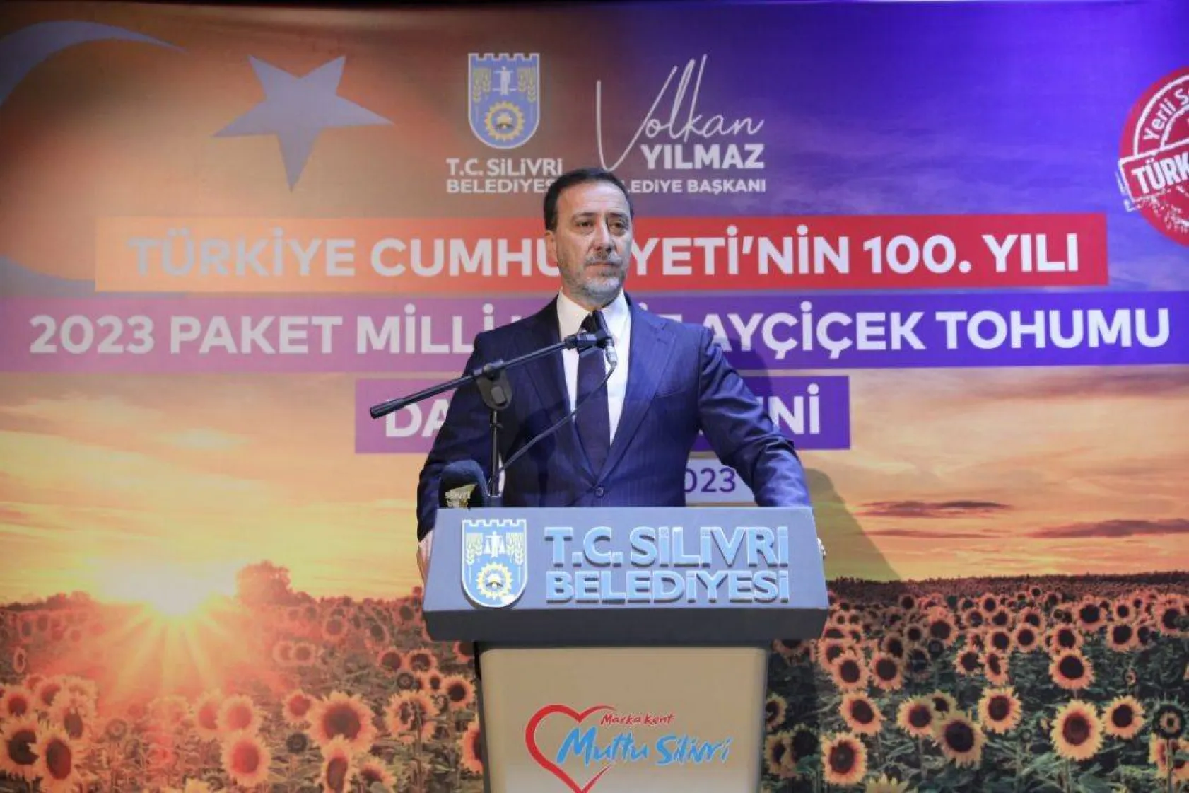 Silivri'de Milli Ayçiçek atağı!