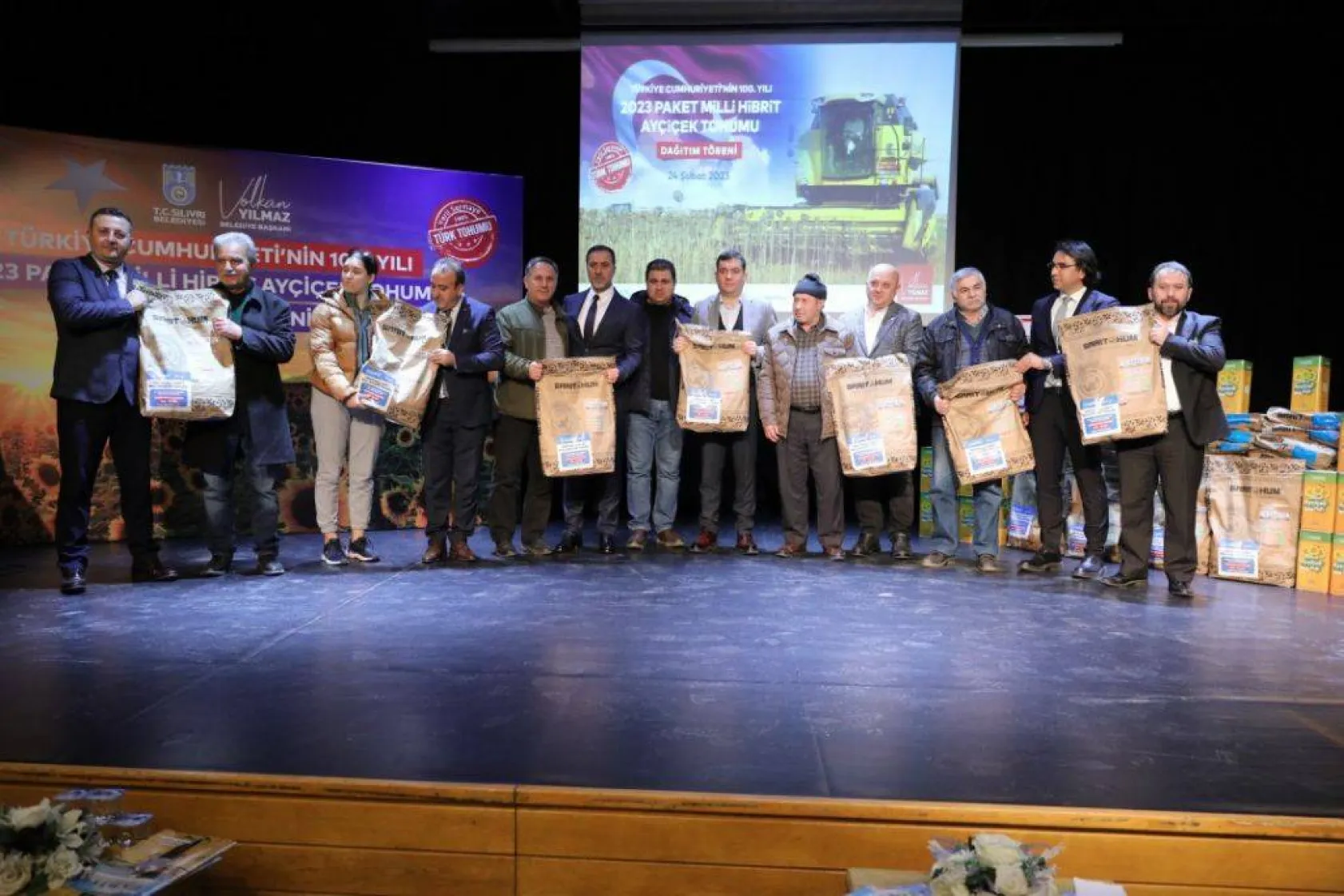 Silivri'de Milli Ayçiçek atağı!