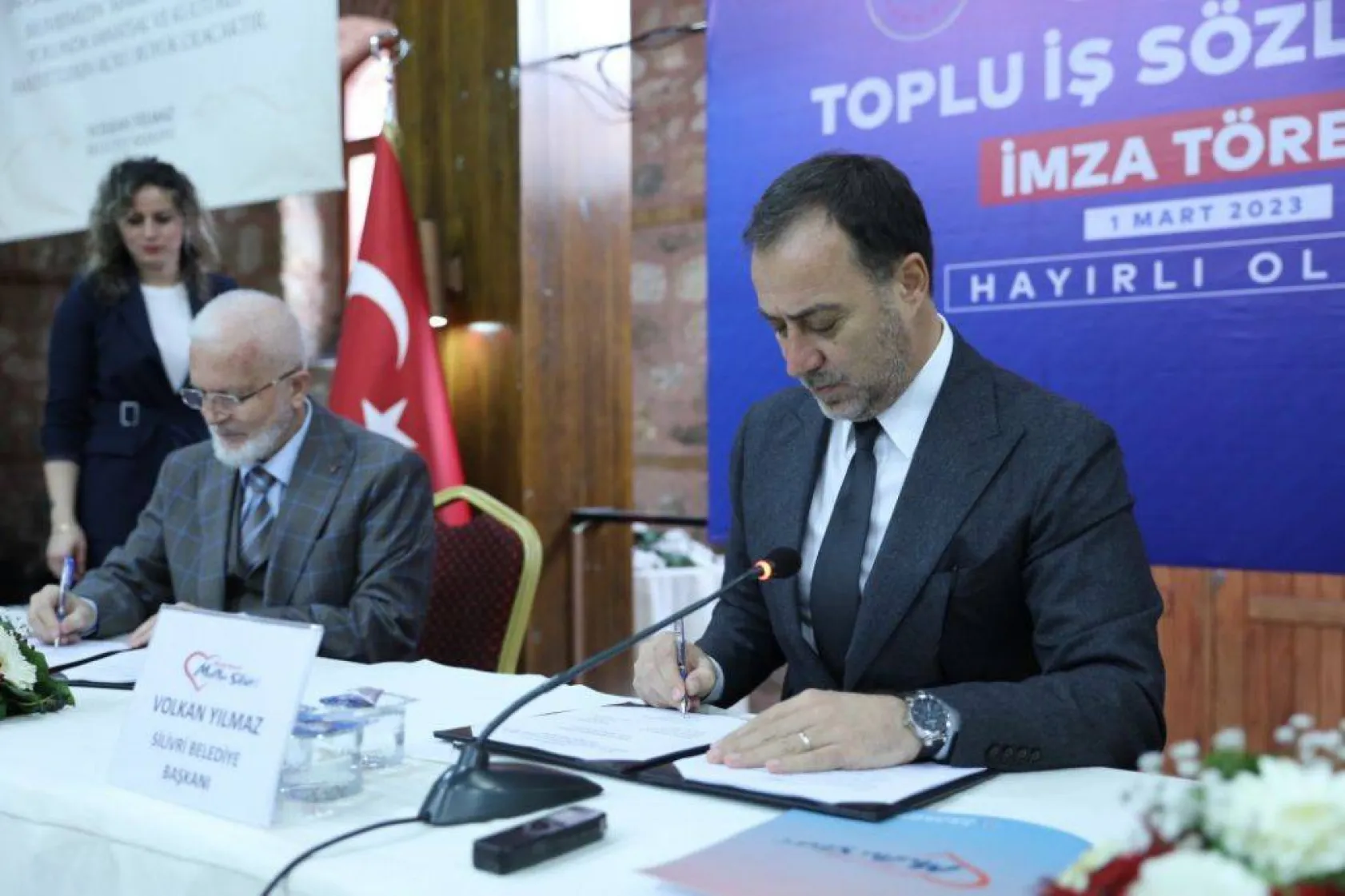 Silivri Belediyesinde toplu iş sözleşmesi imzalandı