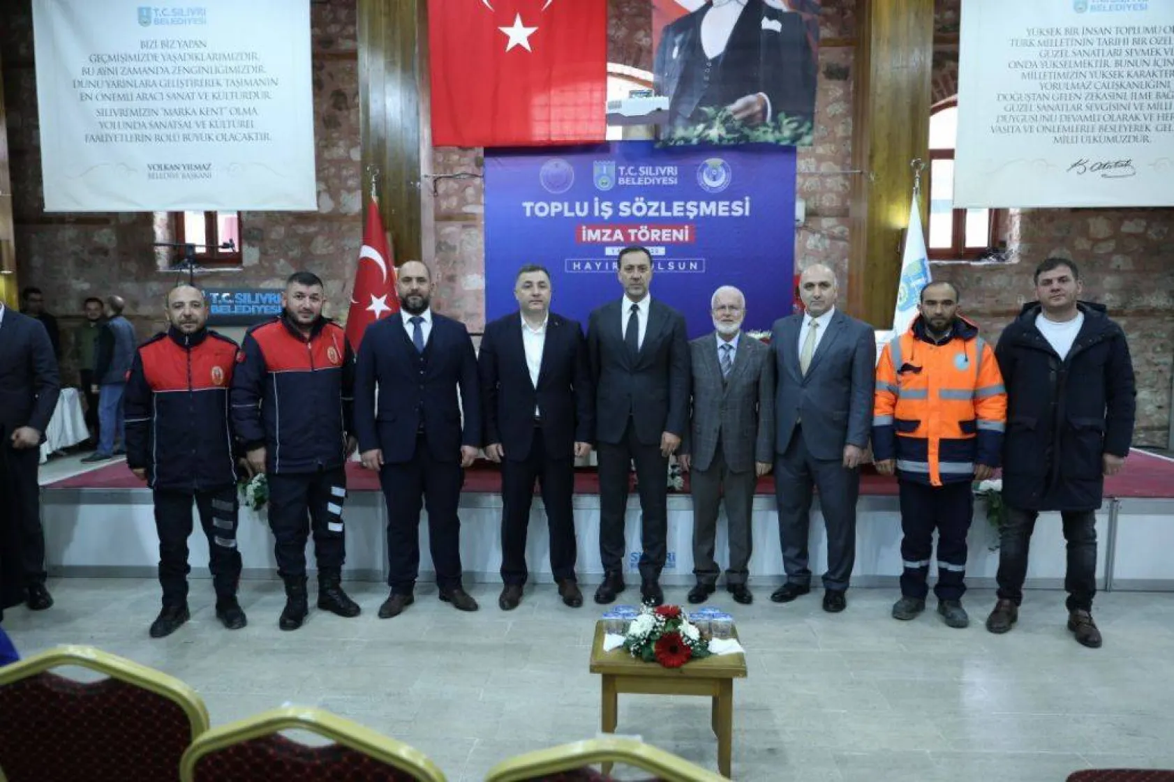 Silivri Belediyesinde toplu iş sözleşmesi imzalandı