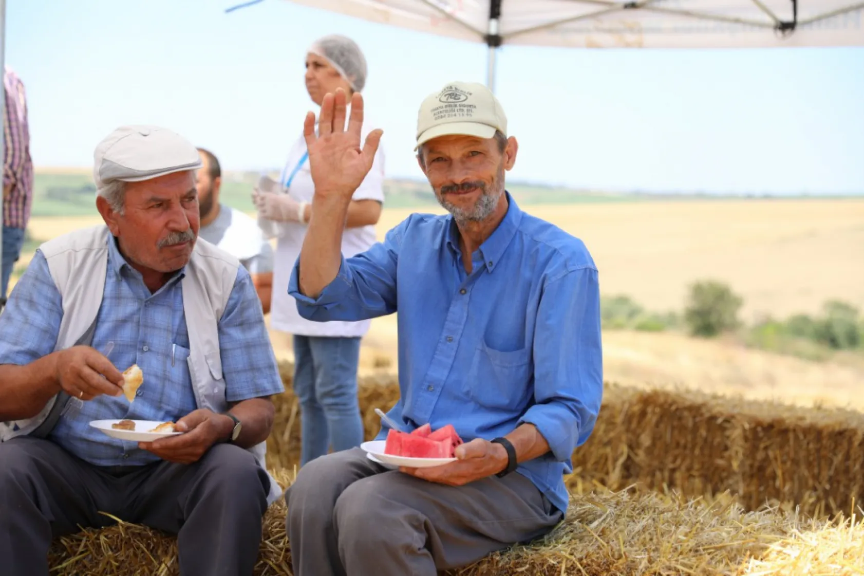 Silivri Belediyesinden üreticilere 2,5 milyon TL'lik saman desteği