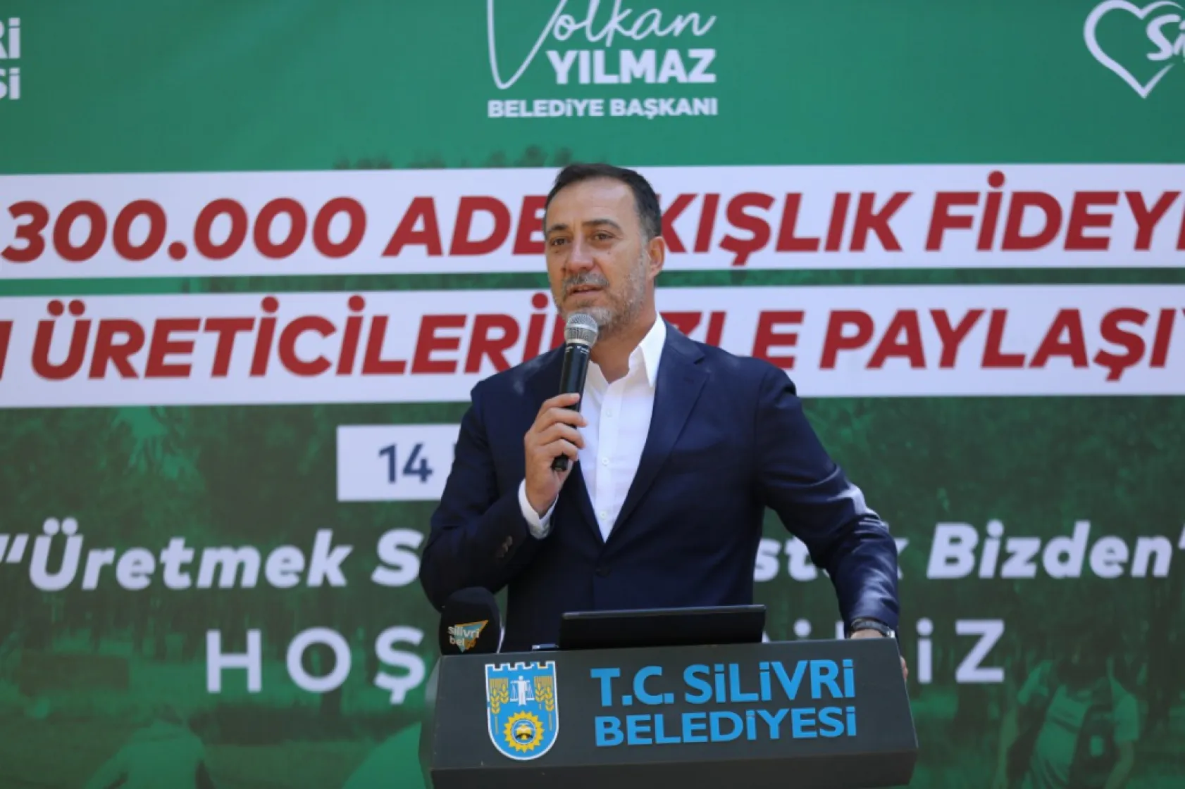 Silivri belediyesinden kadın üreticilere 300.000 fide
