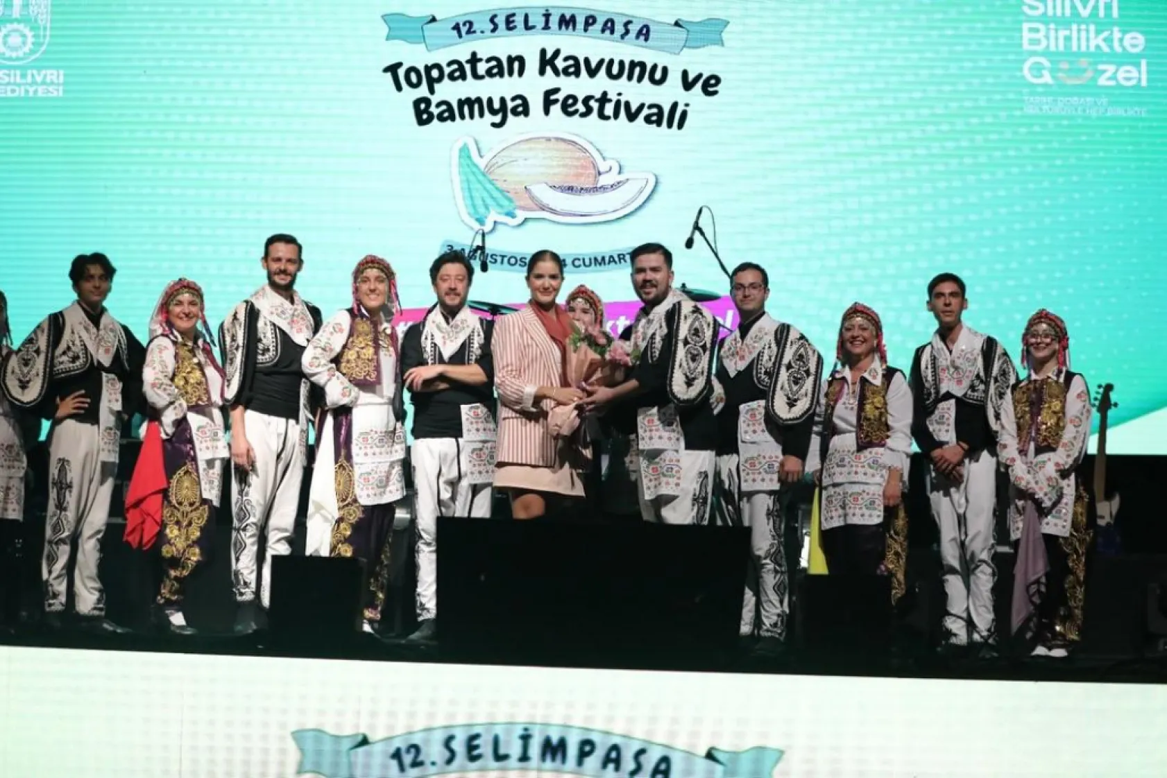Selimpaşa Topatan Kavunu ve Bamya Festivali'nde Karadeniz Fırtınası Esti