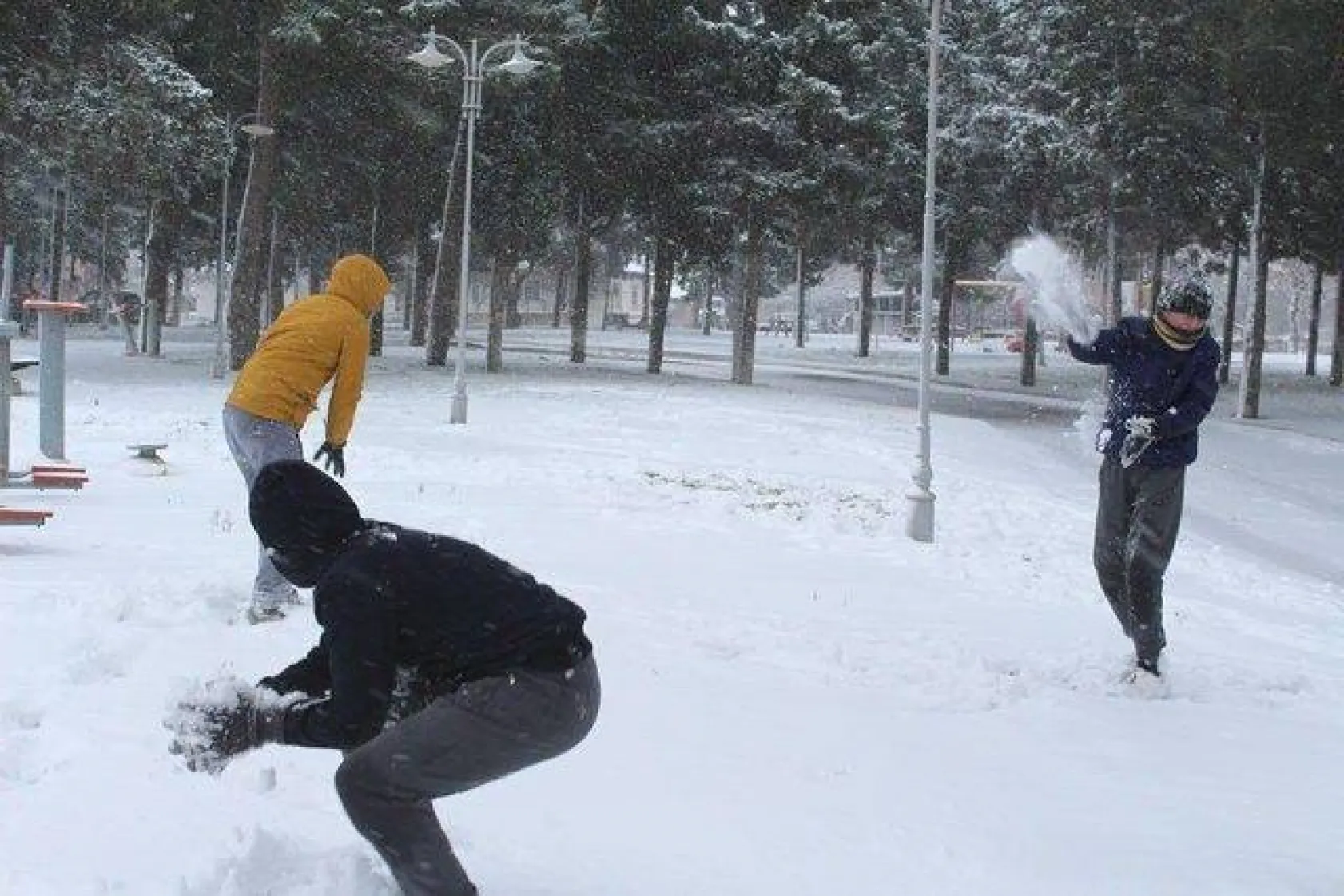 Kış mevsiminde Silivri