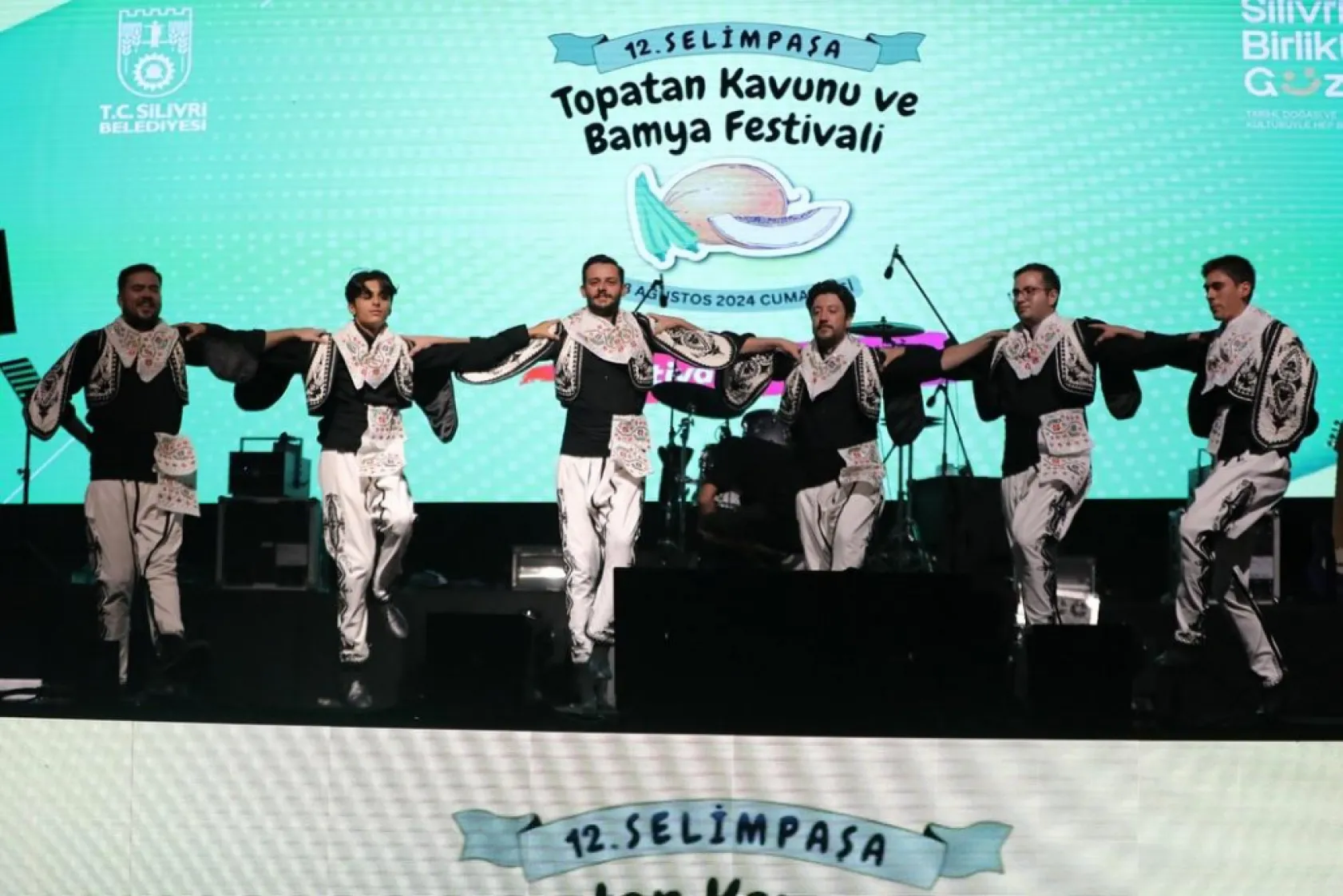 Selimpaşa Topatan Kavunu ve Bamya Festivali'nde Karadeniz Fırtınası Esti