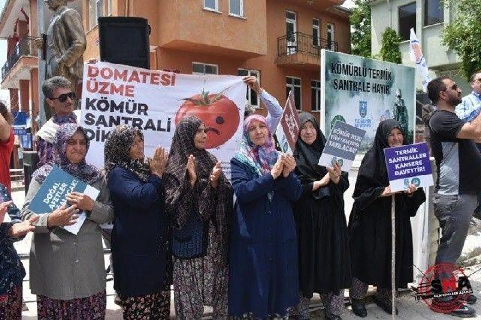 Silivri'de termik santral yapımına tepki