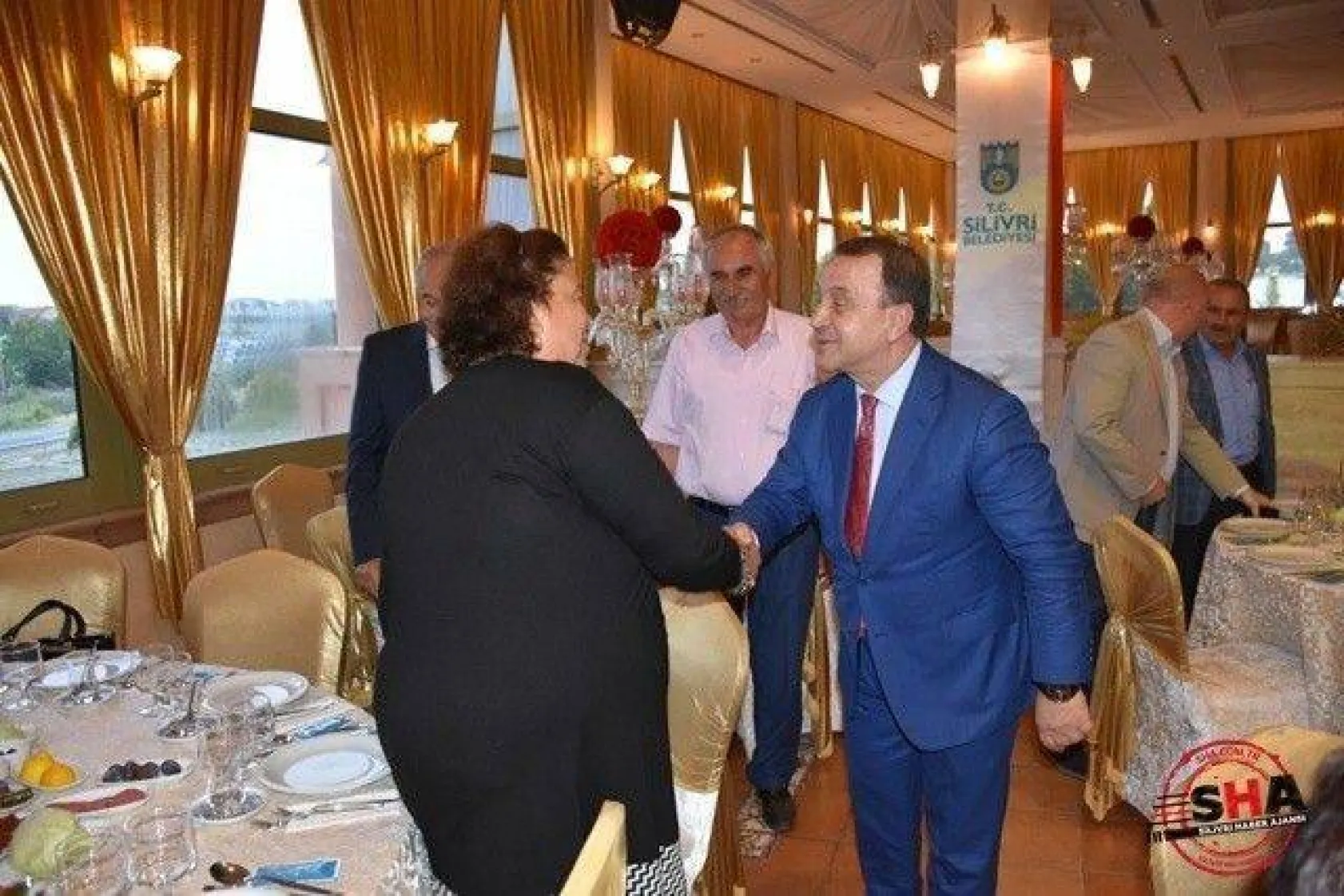 Işıklar, ilçe protokolüne iftar verdi