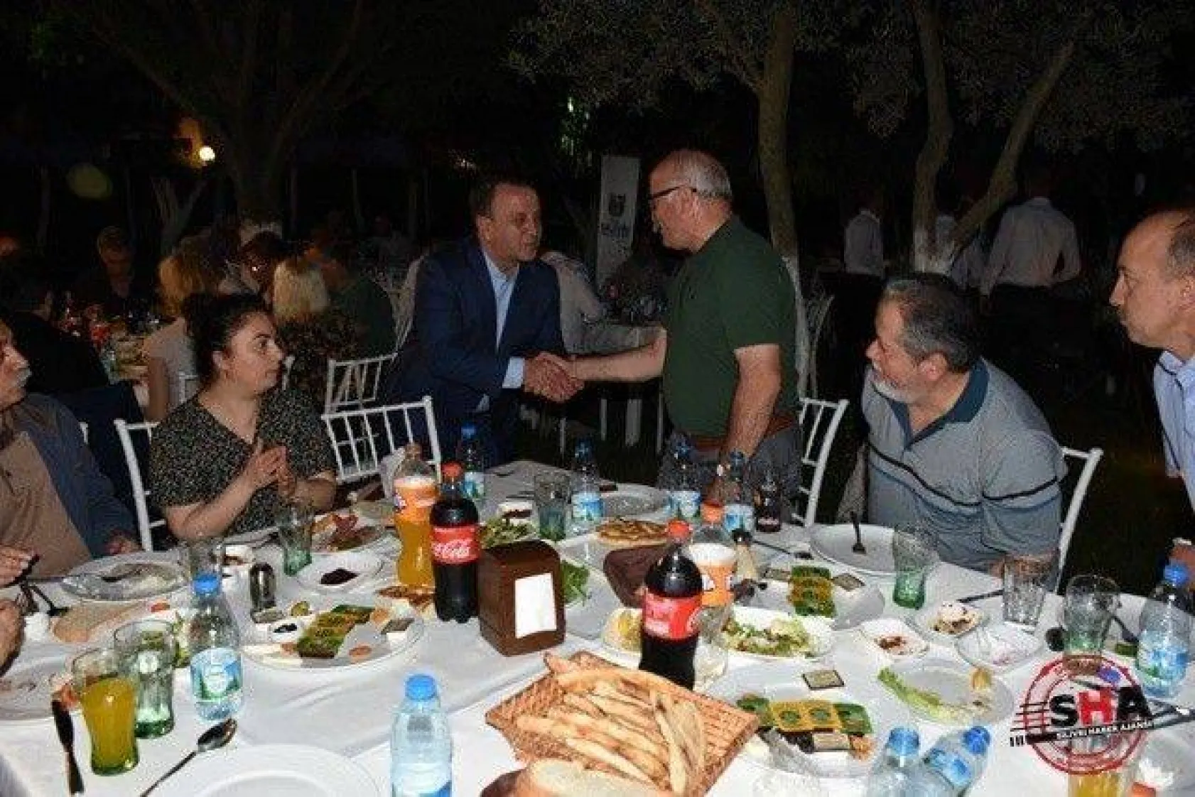 Işıklar, yöre dernekleri ve basın mensupları ile iftarda buluştu