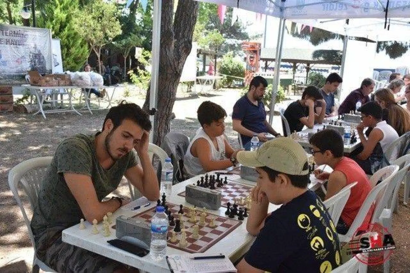 Festivalin turnuva ve yarışmalarına ilgi yoğundu