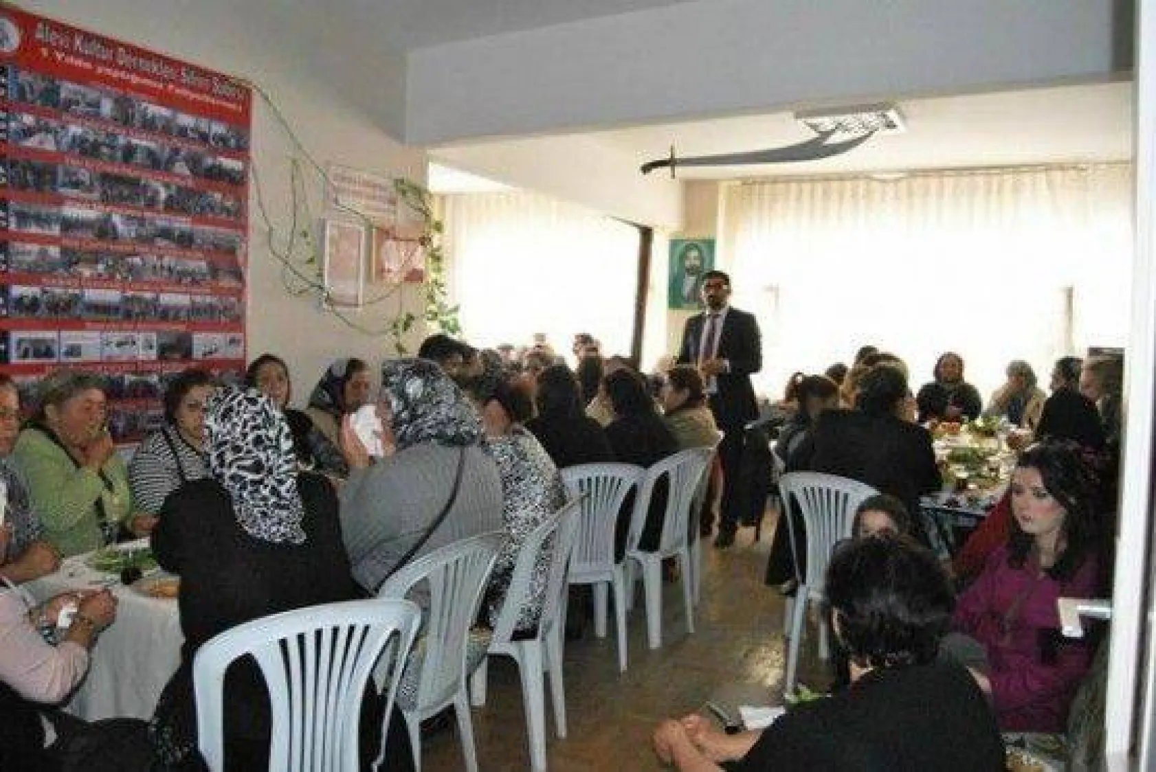 Alevi Kültür derneğinde lokma günü