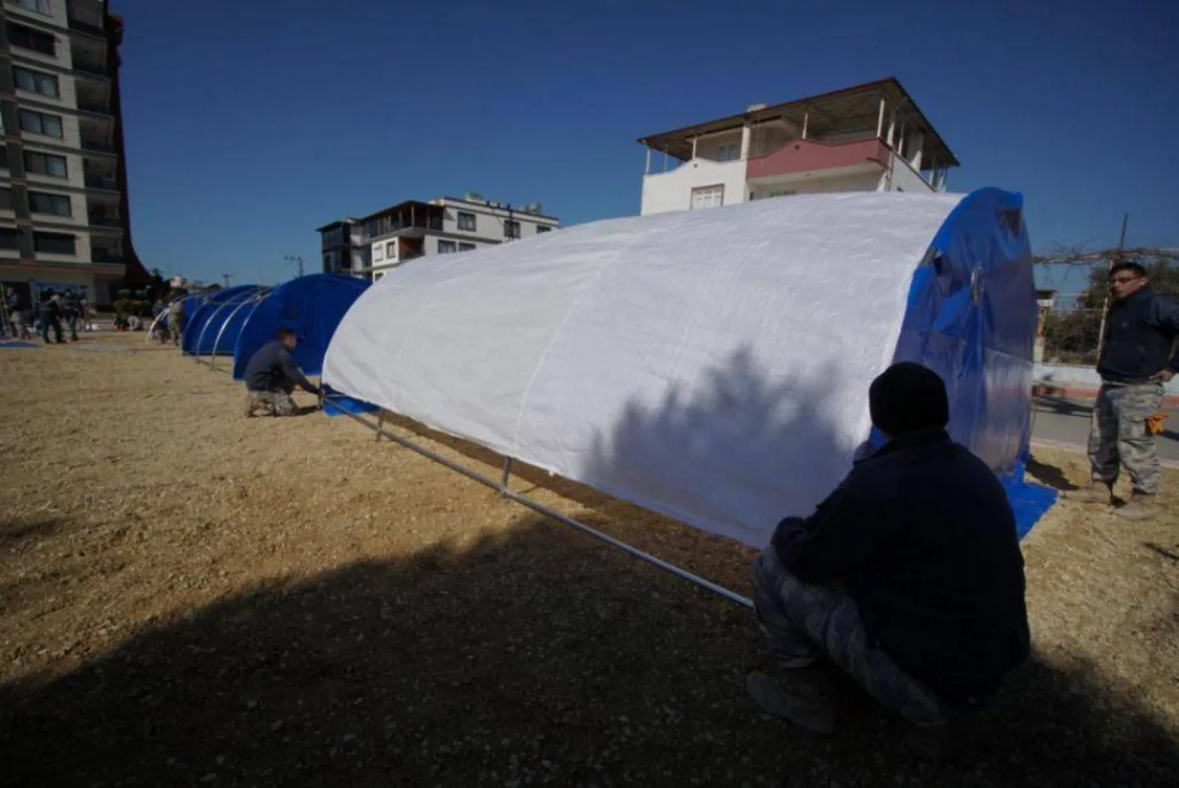 Silivri Belediyesi Hatay'da çadır köyler kuruyor
