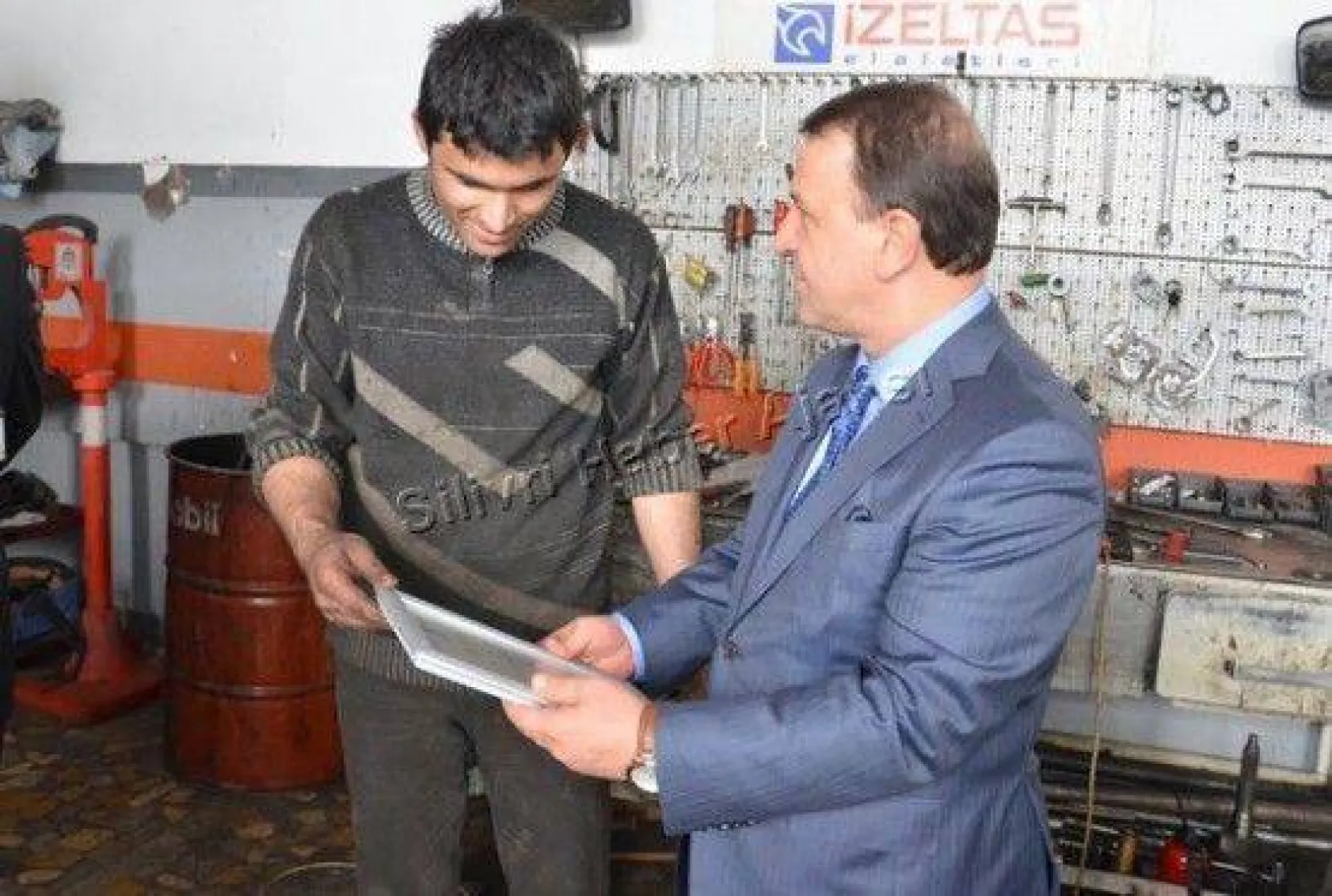 Sanayi Esnafına Işıklar Ziyareti