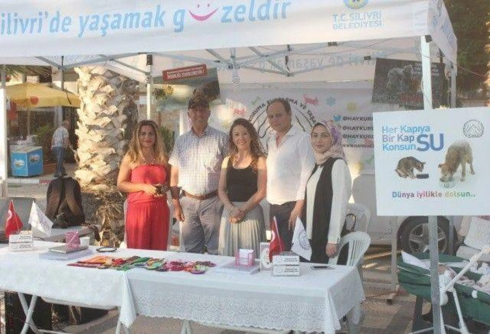 Sergi alanları festivale renk kattı