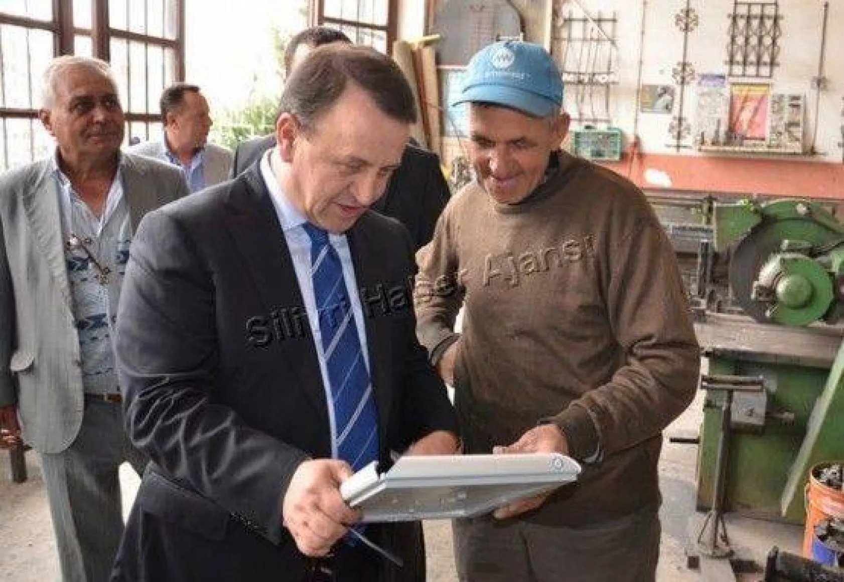 Sanayi Esnafına Işıklar Ziyareti