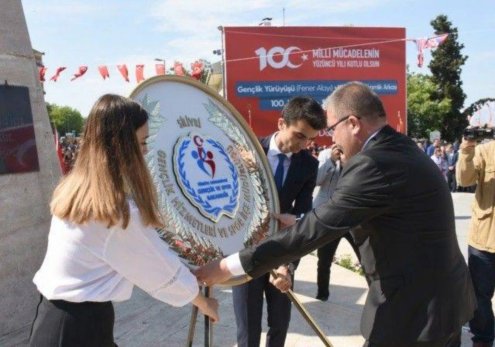 19 Mayıs'ın 100. Yıldönümü Törenle Kutlandı