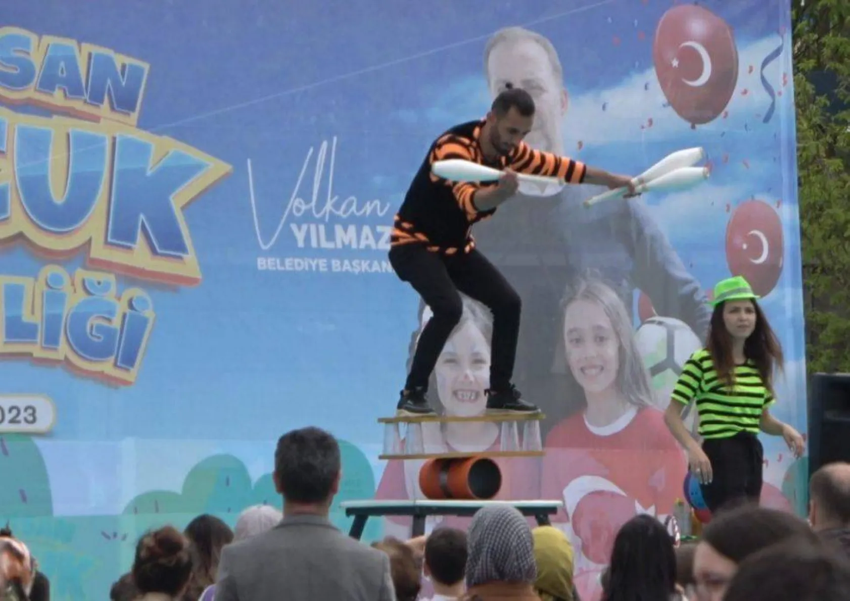 Silivri ve Hatay'da çocuklar 23 Nisan sevinci yaşadı